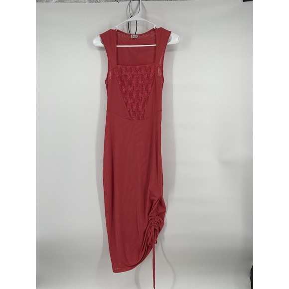 Free People Corset-Is Convertible Mesh Bodycon Dress Size Small Intimately Free - Picture 9 of 10